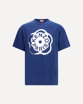 Boke Flower 2.0 T-shirt - BLUE | Base Blu