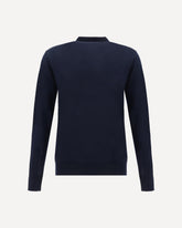 Virgin wool Polo Shirt - BLUE | Base Blu