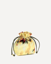 Printed taffeta Pouch - YELLOW | Base Blu
