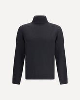 Turtleneck Sweater - BLACK | Base Blu