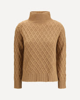 Turtleneck Sweater - BEIGE | Base Blu