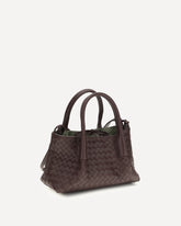 Borsa a Mano Pinacoteca piccola - MARRONE | Base Blu