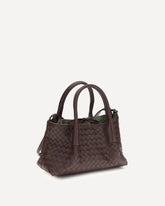 Pinacoteca small Handbag - BROWN | Base Blu