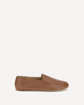 Leather Loafers - BEIGE | Base Blu