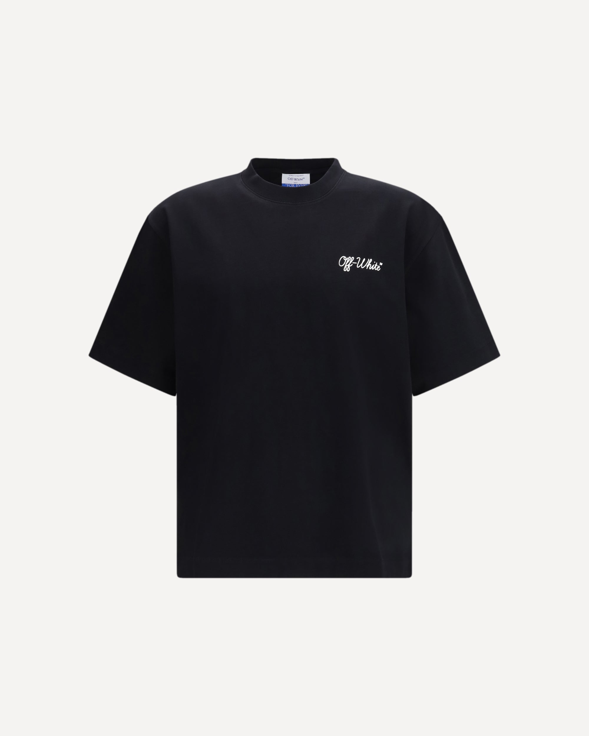 OFF-WHITE Script Skate short-sleeve T-shirt BLACK | Base Blu