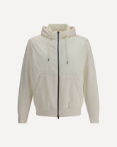 Hooded Jacket - WHITE | Base Blu