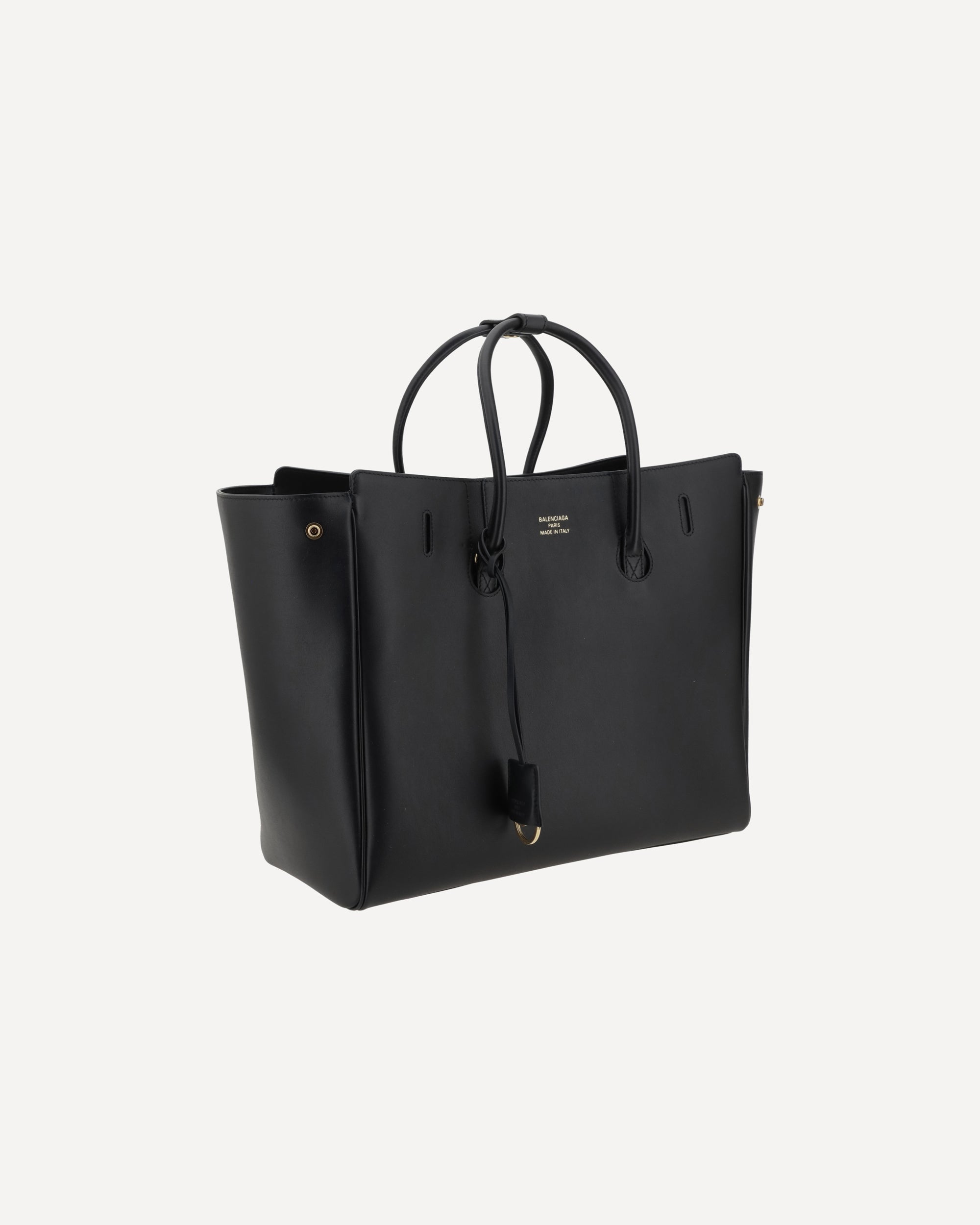 Hampton BALENCIAGA HAMPTON ブラック 28cm EU43 ほぼ新品 Handbag