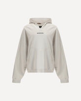 Felpa con cappuccio con logo - BIANCO | Base Blu