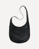 Borsa a Spalla Hoboho - NERO | Base Blu