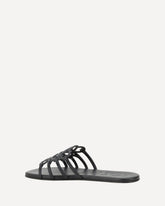 Petal Anagram Sandals - BLACK | Base Blu
