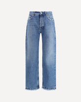 Frayed Cut Jeans - BLUE | Base Blu
