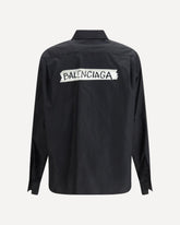 Masking Tape long sleeve Shirt - BLACK | Base Blu