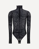 Jacquard velvet Body - BLACK | Base Blu