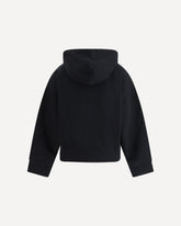 Two-way Zip Hoodie - BLACK | Base Blu