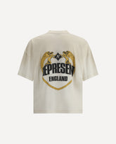 T-shirt Angel Border - CREMA  | Base Blu