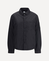 Giacca Camicia in nylon - NERO | Base Blu