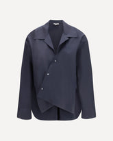 Camicia in leggero popeline di cotone - BLU | Base Blu