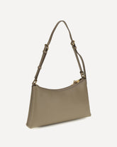 Mini Scene leather Shoulder Bag - BEIGE | Base Blu