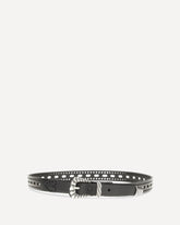 Leather Belt - BLACK | Base Blu