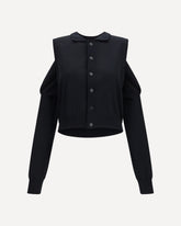 Cardigan Bolero - BLACK | Base Blu