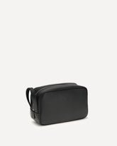 Leather Beauty Case - BLACK | Base Blu