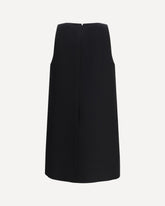 Short crepe couture Dress - BLACK | Base Blu