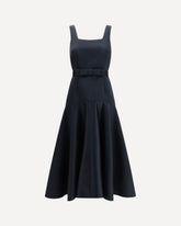 Satin Dress - BLUE | Base Blu