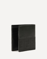 FF jacquard bifold Wallet - BLACK | Base Blu