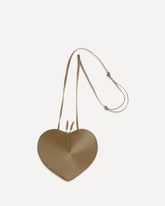 Cœur Bimaterial Shoulder Bag - KHAKI  | Base Blu