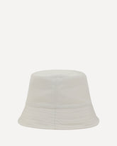 Logoed Bucket Hat - WHITE | Base Blu
