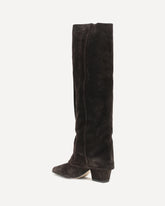 Jane high Boots - BROWN | Base Blu