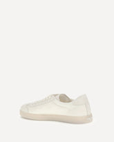 Sneakers in pelle - CREMA  | Base Blu