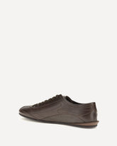 Lipari Low-Top Sneakers - BROWN | Base Blu