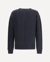 Ribbed Sweater - BLACK | Base Blu