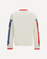 Mesh Pegasus Long Sleeve T-shirt - WHITE | Base Blu