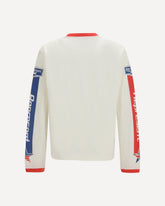 Mesh Pegasus long sleeve T-shirt - WHITE | Base Blu