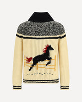 Cardigan Rodeo - CREMA  | Base Blu