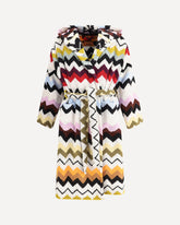 Murrina hooded Bathrobe - MULTICOLOUR | Base Blu