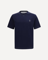 Cotton T-shirt - BLUE | Base Blu