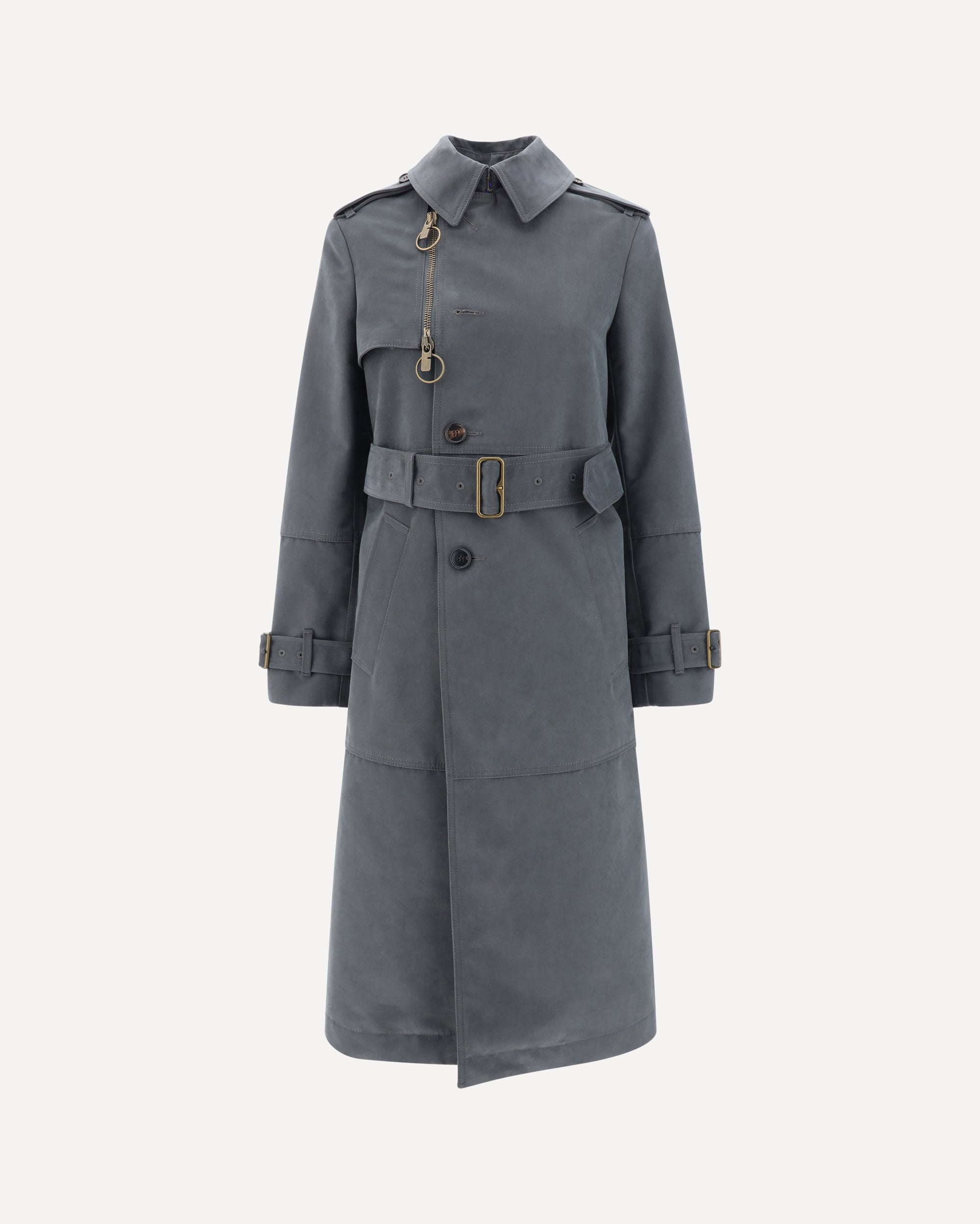 BURBERRY Trench Coat GREY | Base Blu