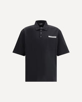 Polo Shirt with logo - BLACK | Base Blu