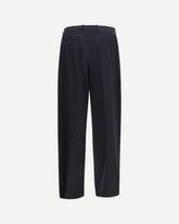 Pants in virgin wool tailoring - BLUE | Base Blu