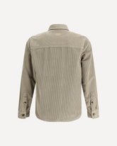 Corduroy Overshirt - GREEN | Base Blu