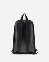 Explorer Backpack with printed stickers - BLACK | Base Blu