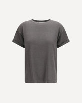 Cashmere glitter T-shirt - GREY | Base Blu