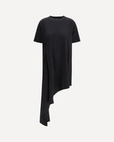Igari T-shirt dress - BLACK | Base Blu