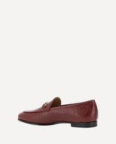 Logoed Loafers - BROWN | Base Blu