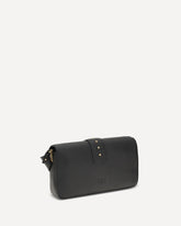 Love leather Shoulder Bag - BLACK | Base Blu