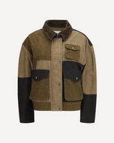 Risla cotton Jacket - KHAKI  | Base Blu