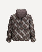 Piumino Reversibile Check Snowdon - MARRONE | Base Blu